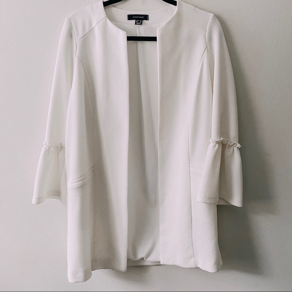 Atmosphere | Women’s White Blazer Coat